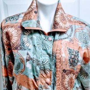 VTG Details Sportswear Silk Bomber Jacket